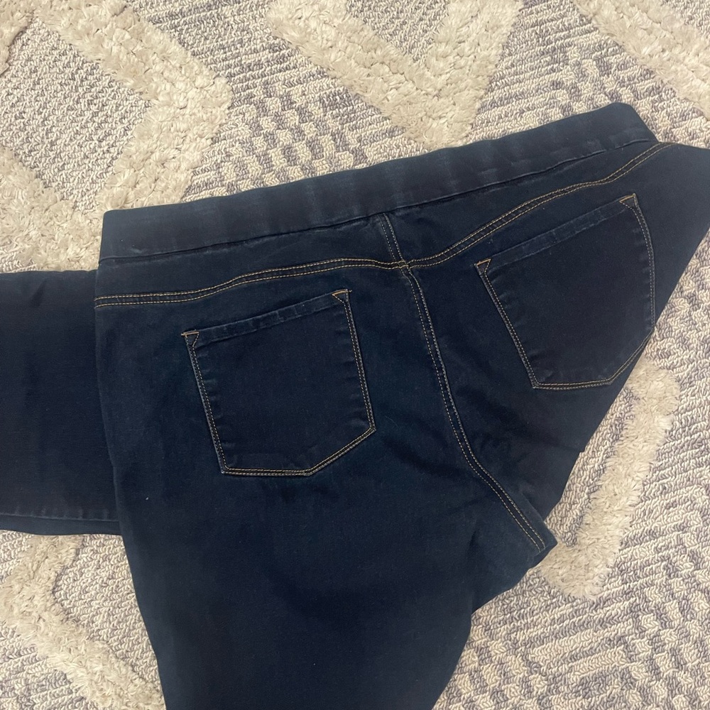 Gloria Vanderbilt All-Around Slimming Effect Dark Denim Jeans 20W Bootcut - Picture 3 of 5